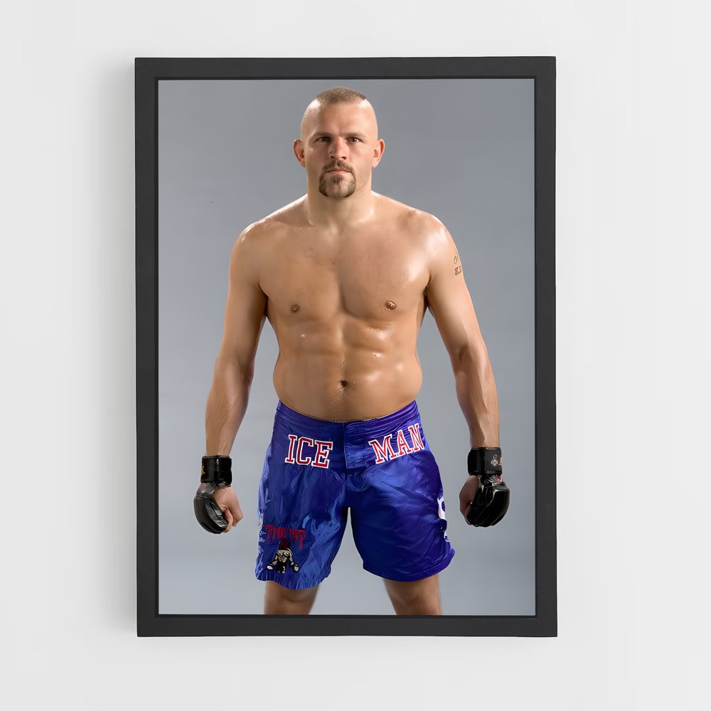 Poster Chuck the Iceman – affiche MMA (vue 2)
